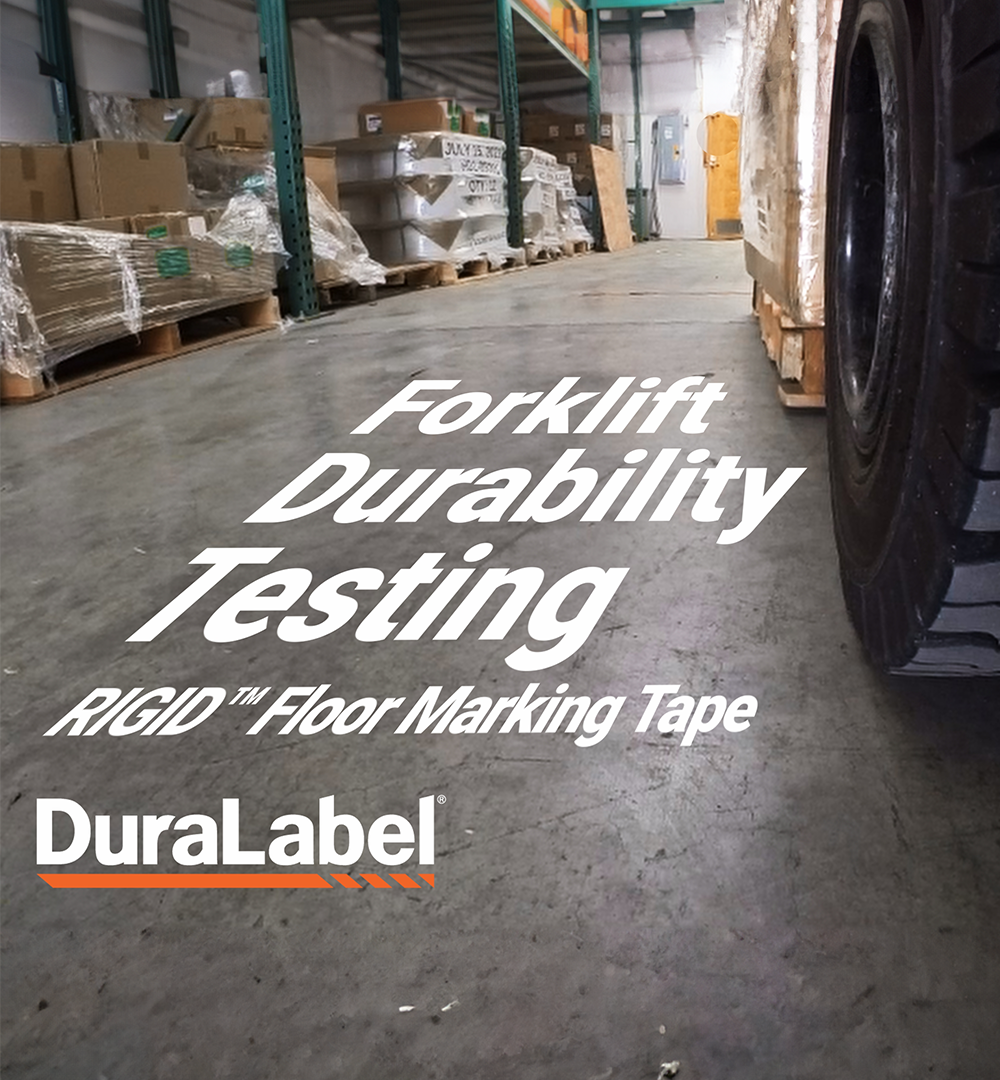 Forklift Durability Test: Pathfinder RIGID� Floor Marking Tape