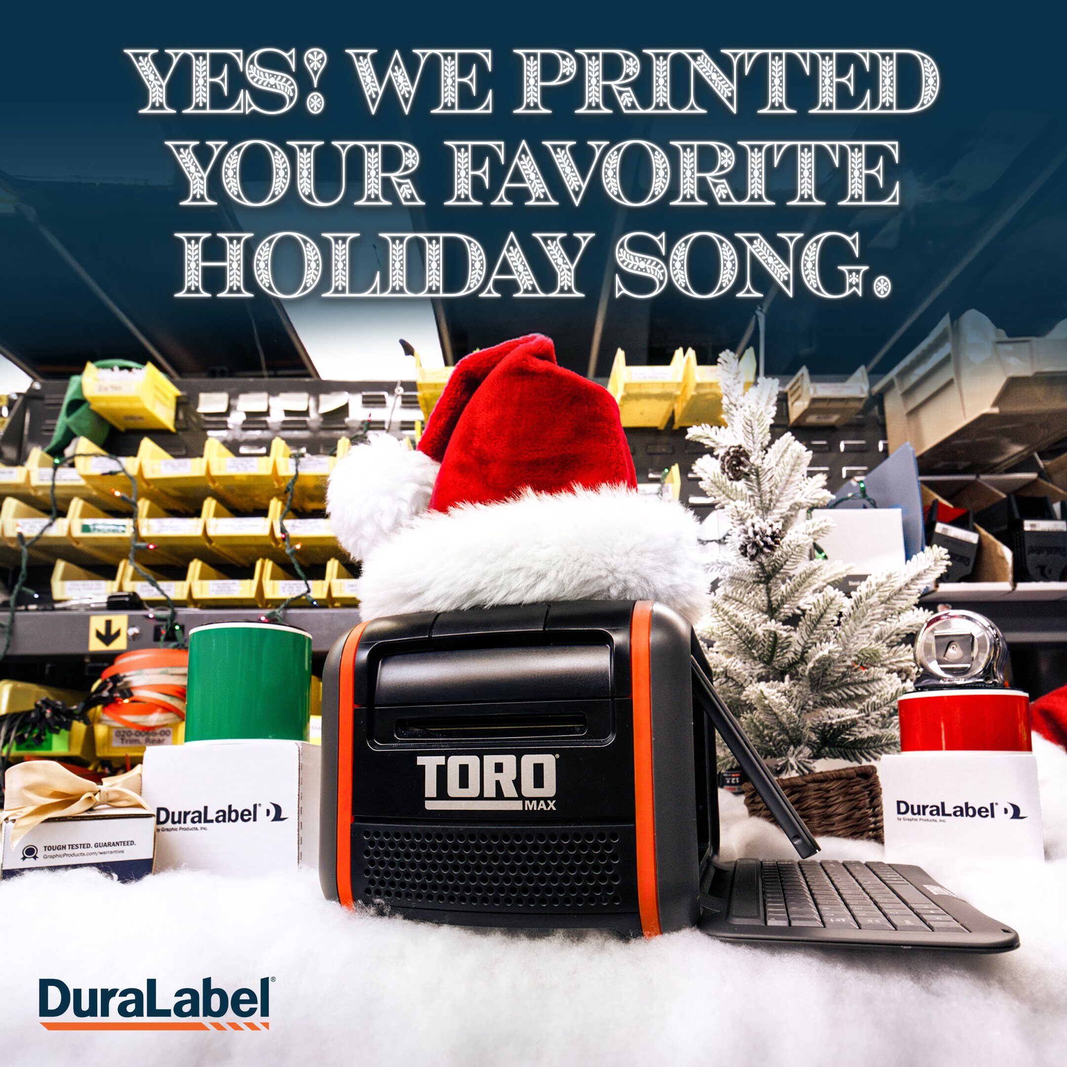 Yes! We Printed Your Favorite Holiday Song.