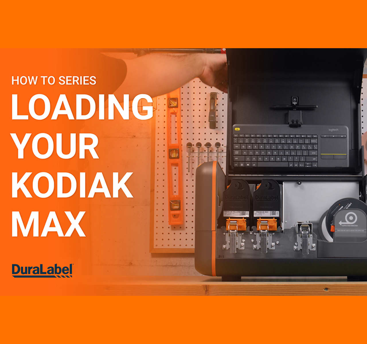 How-To: Loading the DuraLabel Kodiak Max