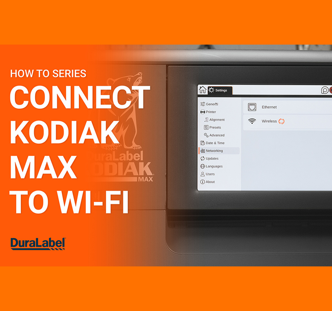 How-To: Connecting Kodiak Max To Wi-Fi