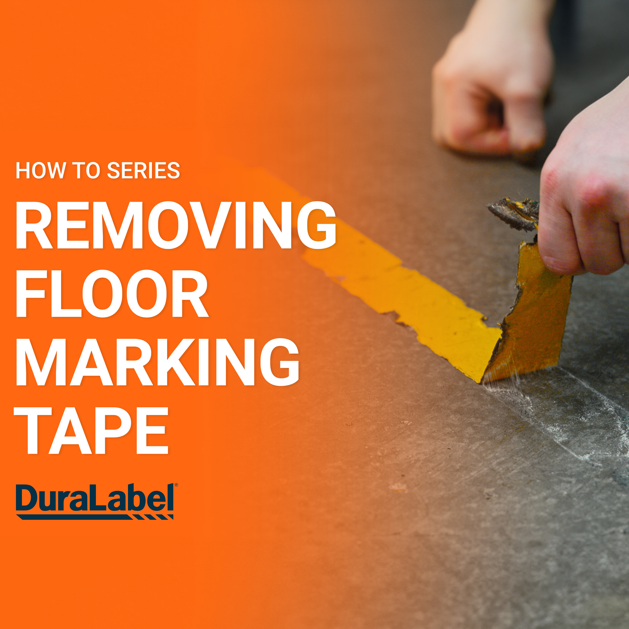 How-To: Floor Marking Tape Removal