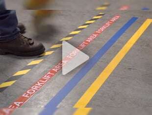 Floor Marking Maintenance Durability Test