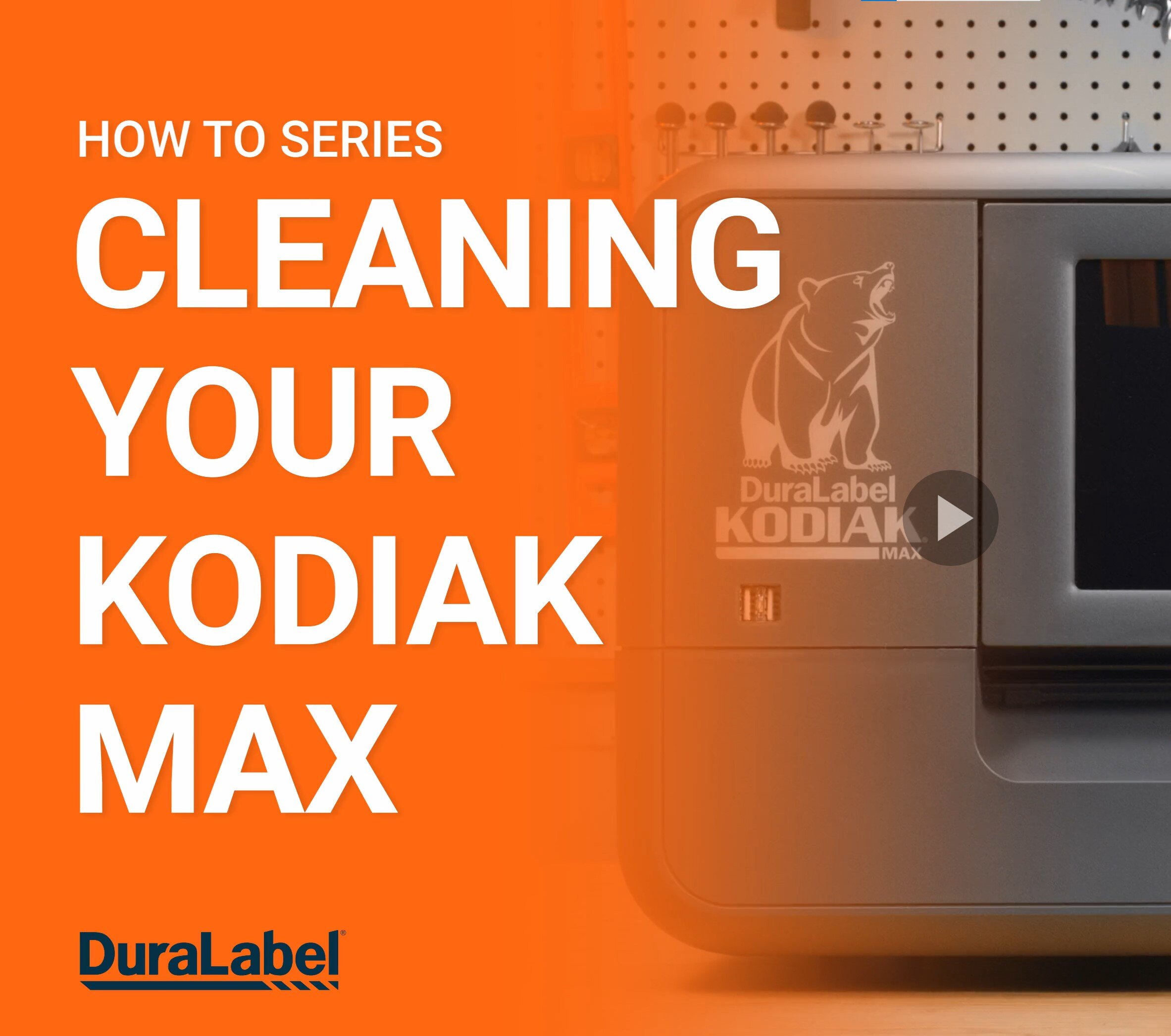 How-To: Cleaning DuraLabel Kodiak Max